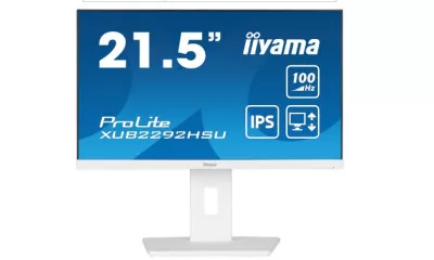 LED 21,5" Full HD in weiß