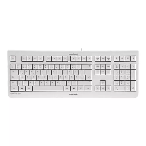 Maus & Tastatur Kabel in weiß