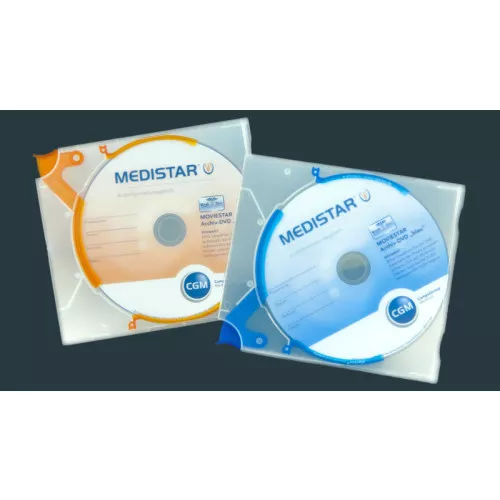MEDISTAR MOVIESTAR Archiv-DVD blau